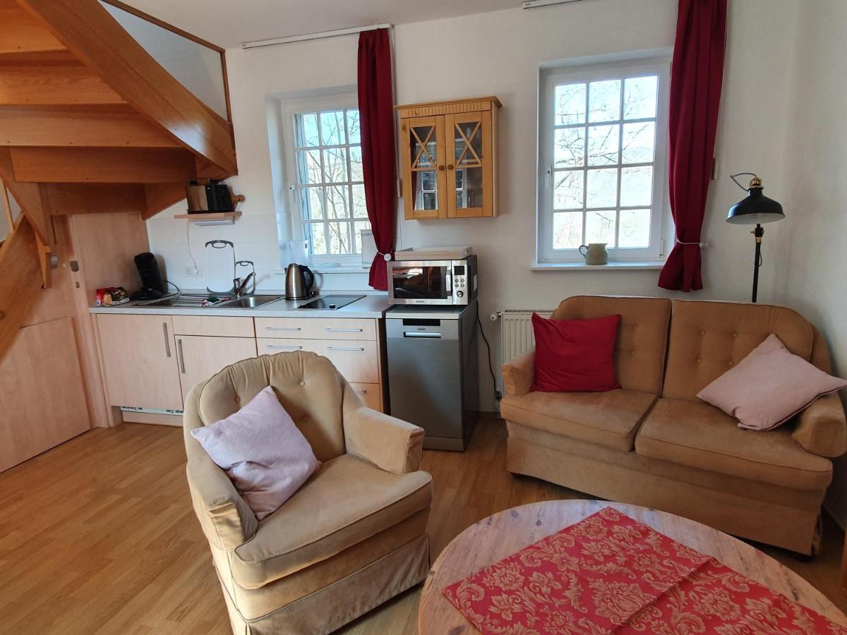 Apartamento Am Burggraben Auf Der Sauerburg Sauerthal Exterior foto